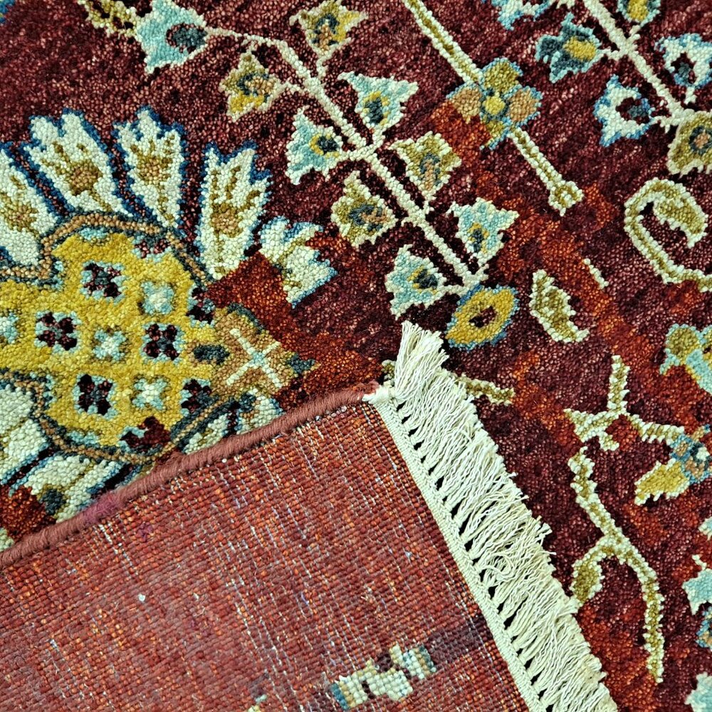 9x12 Rugs Floral Rugs Anatolian Transitional Rug Anatolian Rug Indian Rugs - Picture 6 of 9